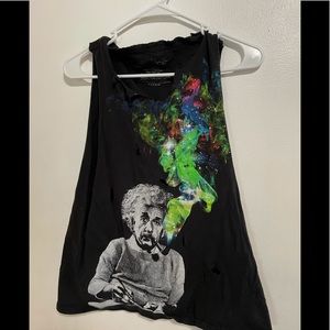 Einstein ripped tank